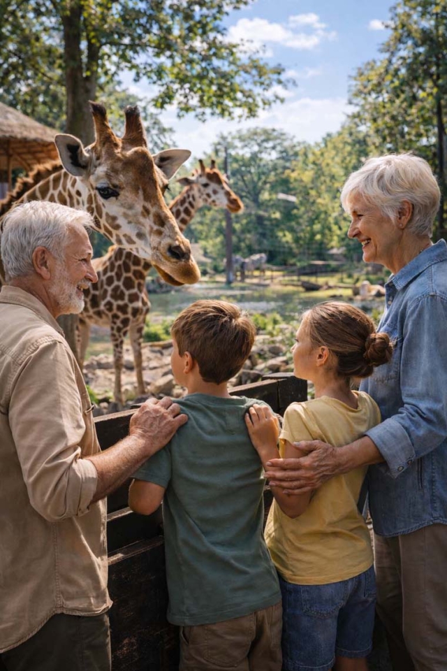 Gutschein für einen Zoobesuch