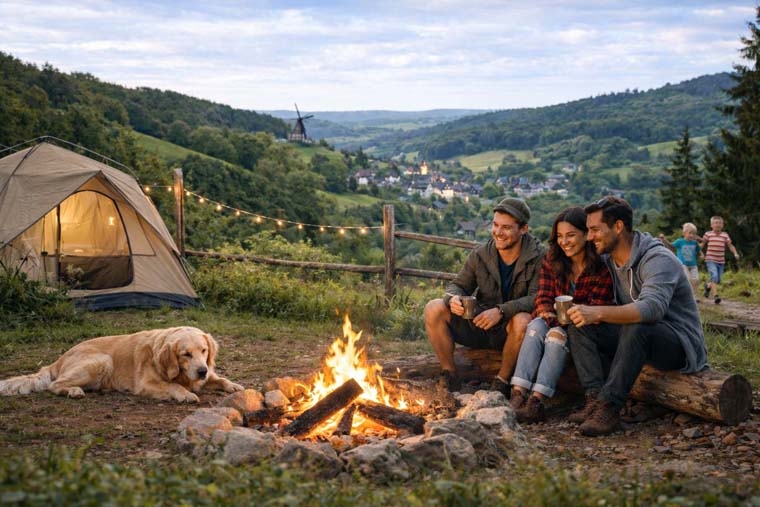 Gutschein für einen Ausflug in die Berge