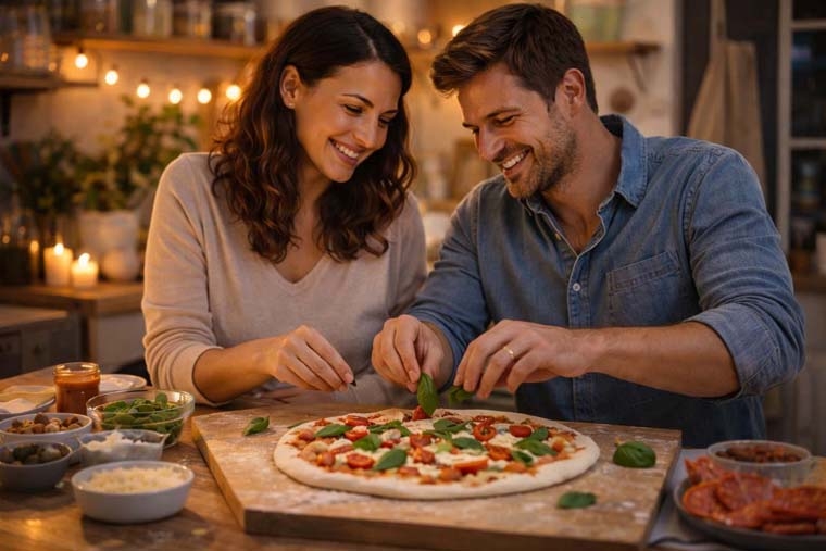 Gutschein für Pizza selber backen