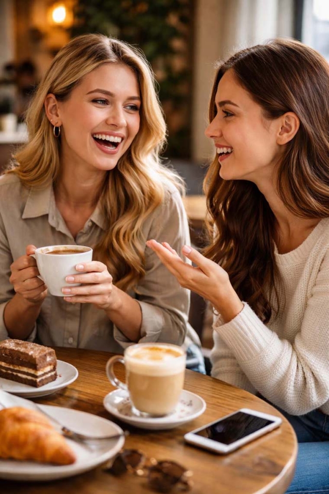Gutschein für einen Cafébesuch