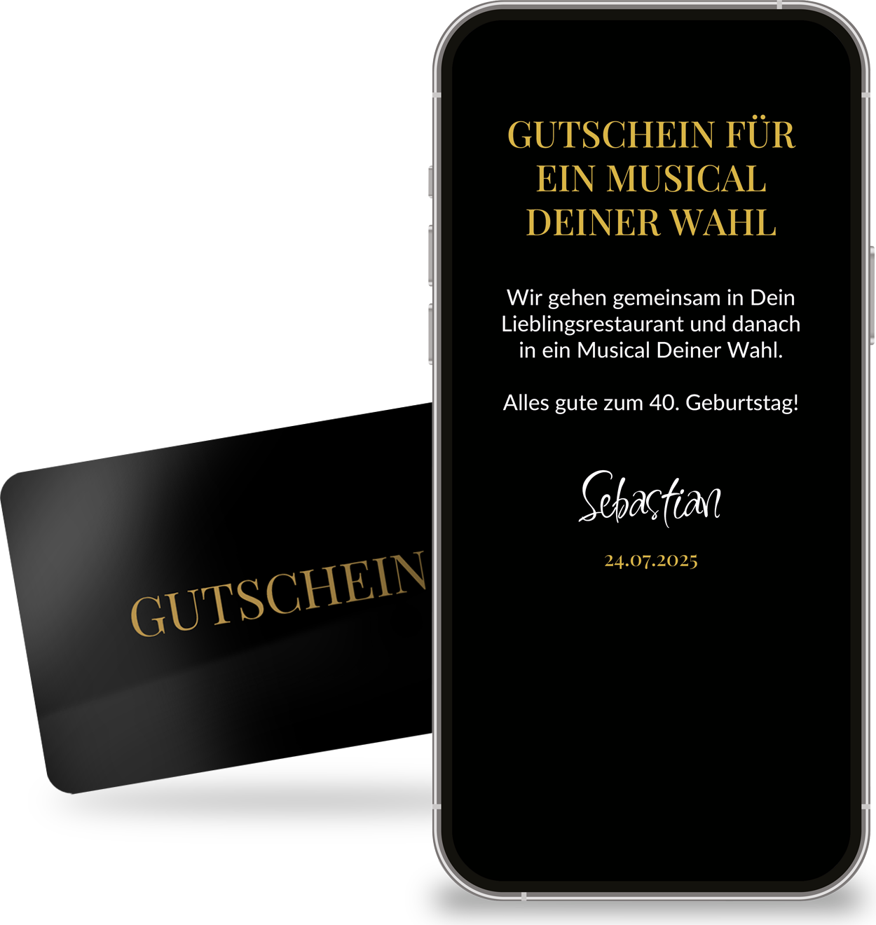 Symbolisch Zeit verschenken